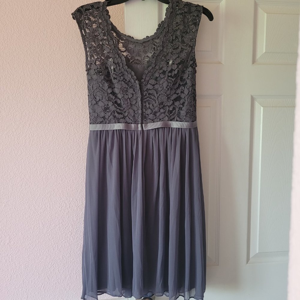 David's Bridal Bridesmaid Dress - Picture 2 of 4